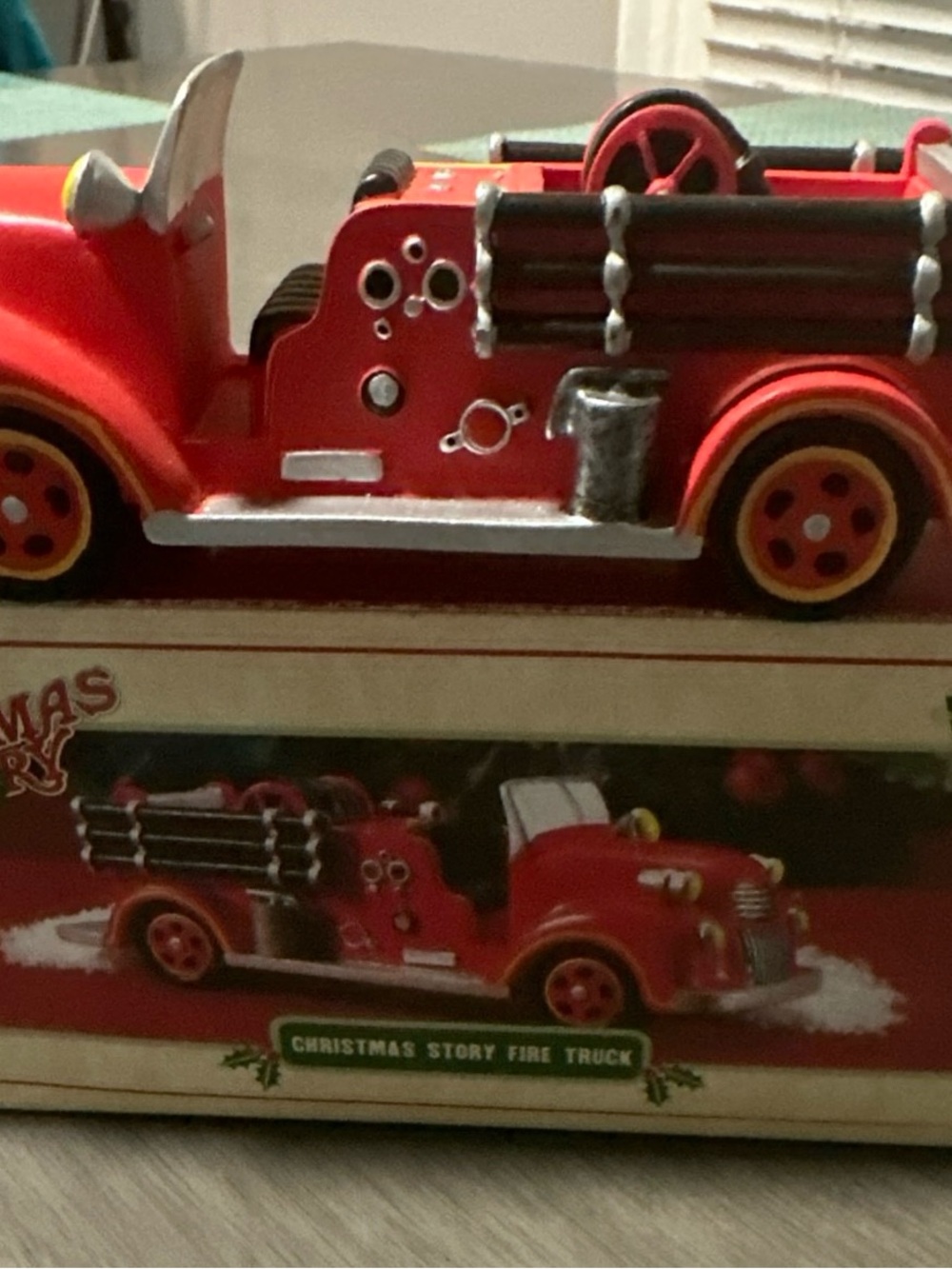 Department 56 Christmas Story Fire Truck
